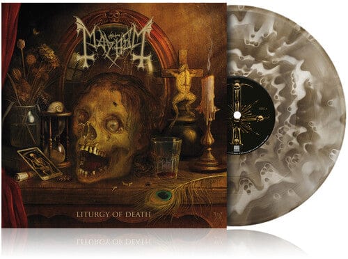 Mayhem - Liturgy Of Death (Indie Exclusive, Limited Edition, Colored Vinyl, Booklet, Black Ice)