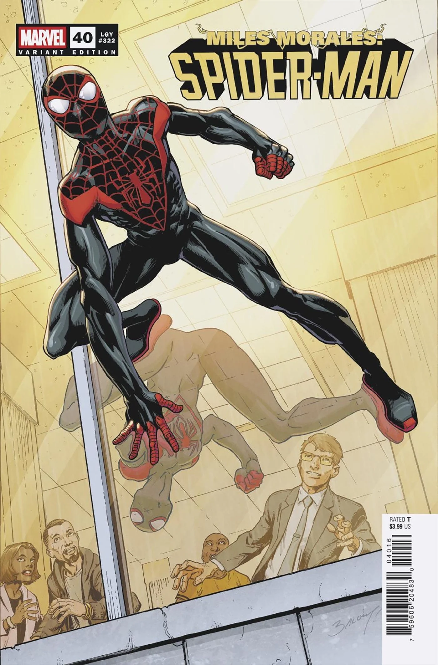 MILES MORALES: SPIDER-MAN #40 1:25 INCV MARK BAGLEY VARIANT