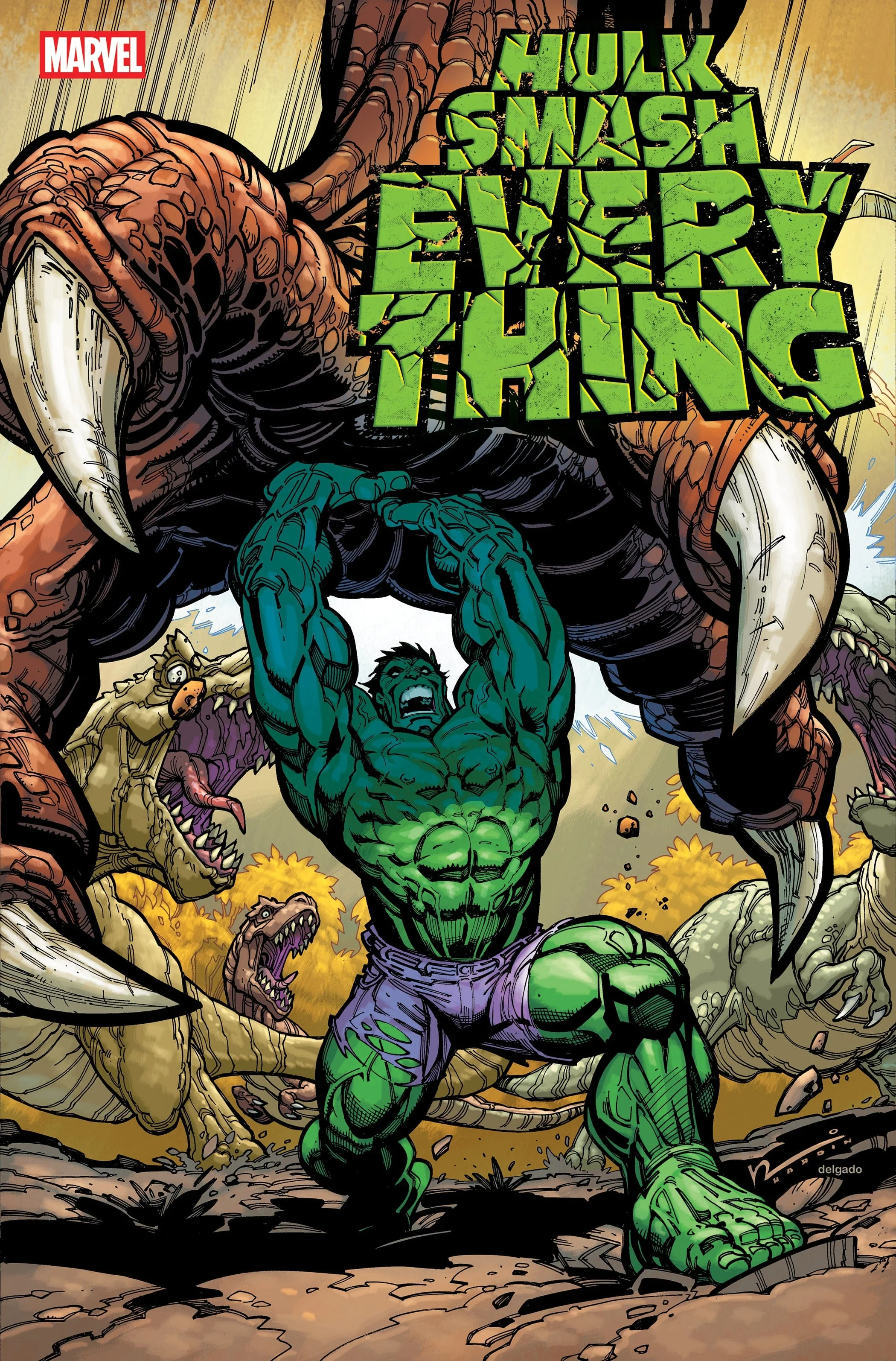 HULK: SMASH EVERYTHING #2 1:25 INCV CHAD HARDIN VARIANT