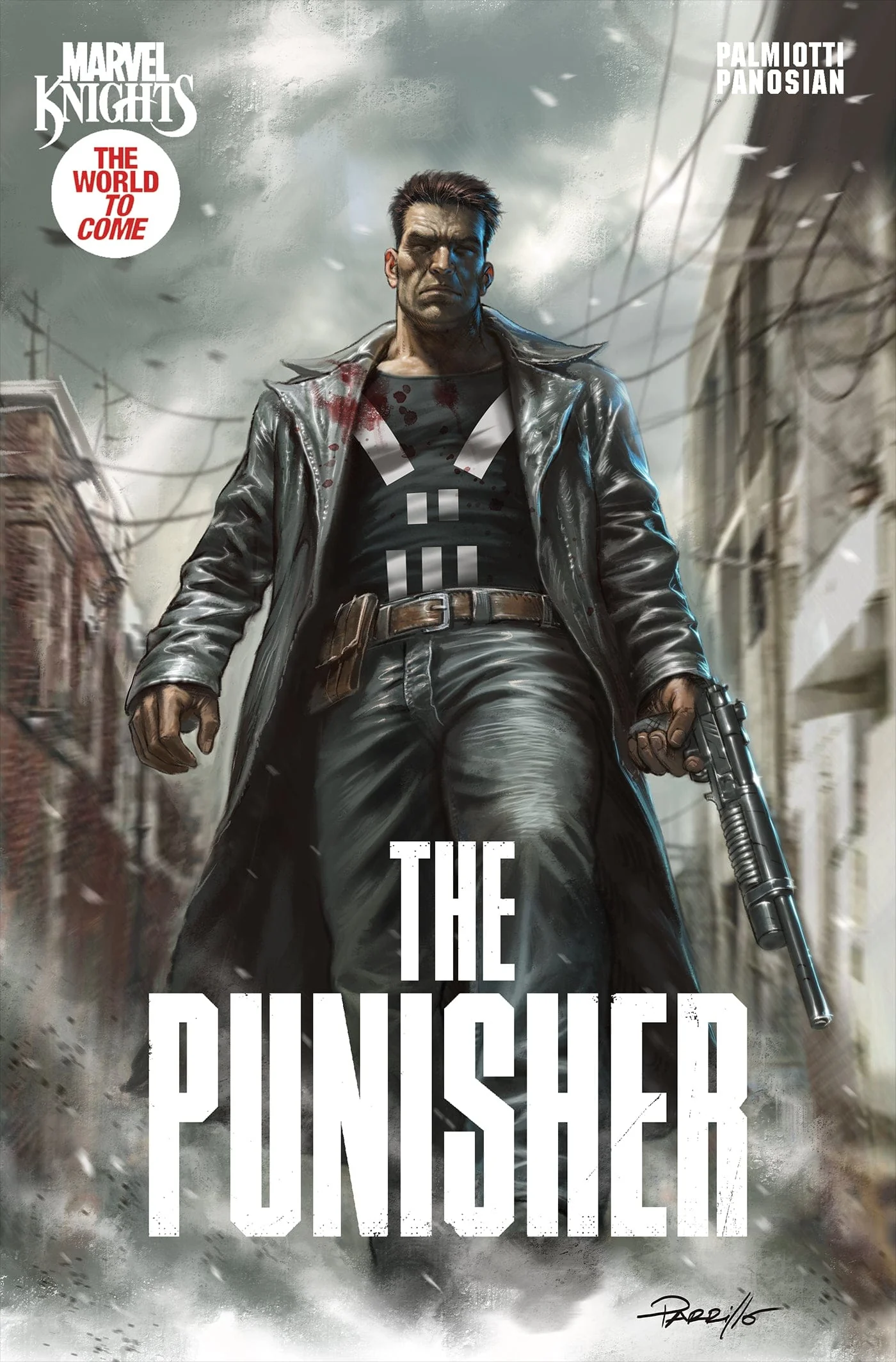 MARVEL KNIGHTS: PUNISHER #4 1:25 INCV LUCIO PARRILLO VARIANT
