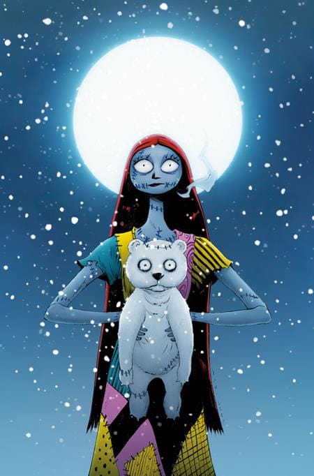 TIM BURTONS THE NIGHTMARE BEFORE CHRISTMAS THE SHIVER OF CHRISTMAS TOWN #1 CVR J INC 1:25 JAE LEE VIRGIN VAR