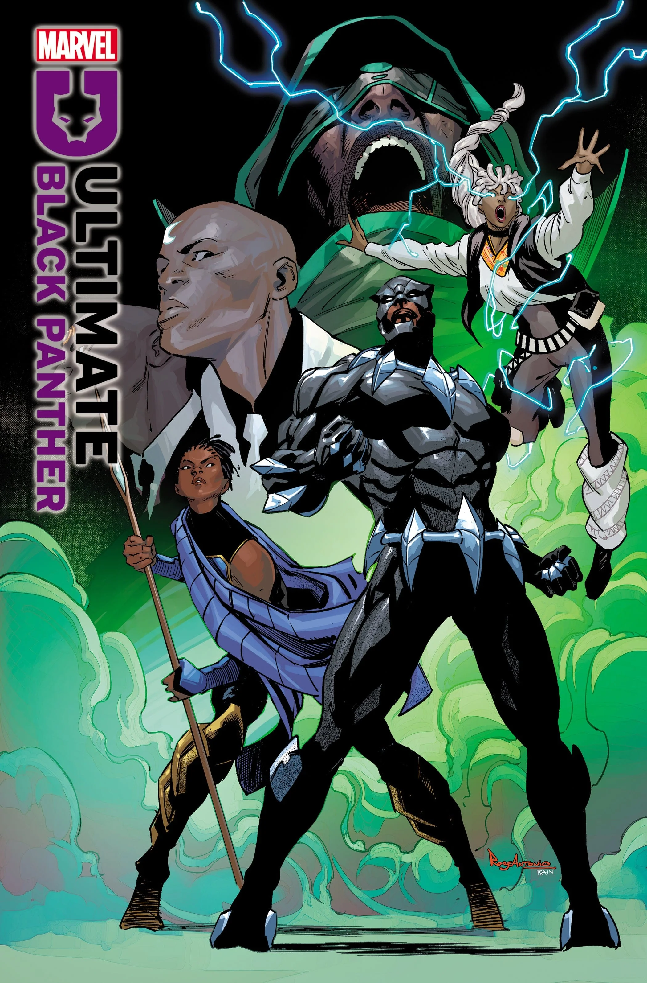 ULTIMATE BLACK PANTHER #24 1:25 INCV ROGE ANTONIO VARIANT