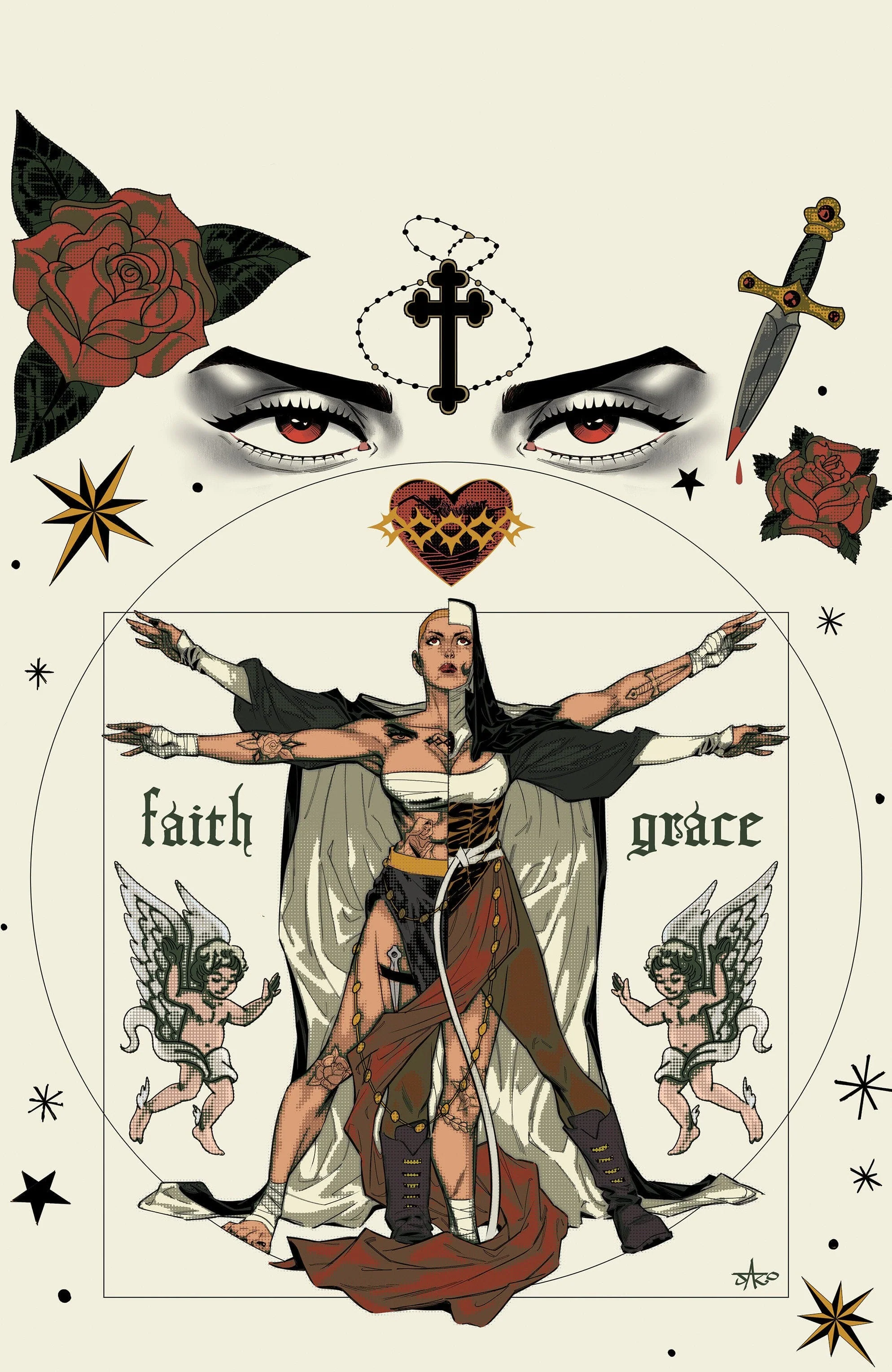Marian Heretic #3 D Unlimited Variant (Dressed, Jaro)