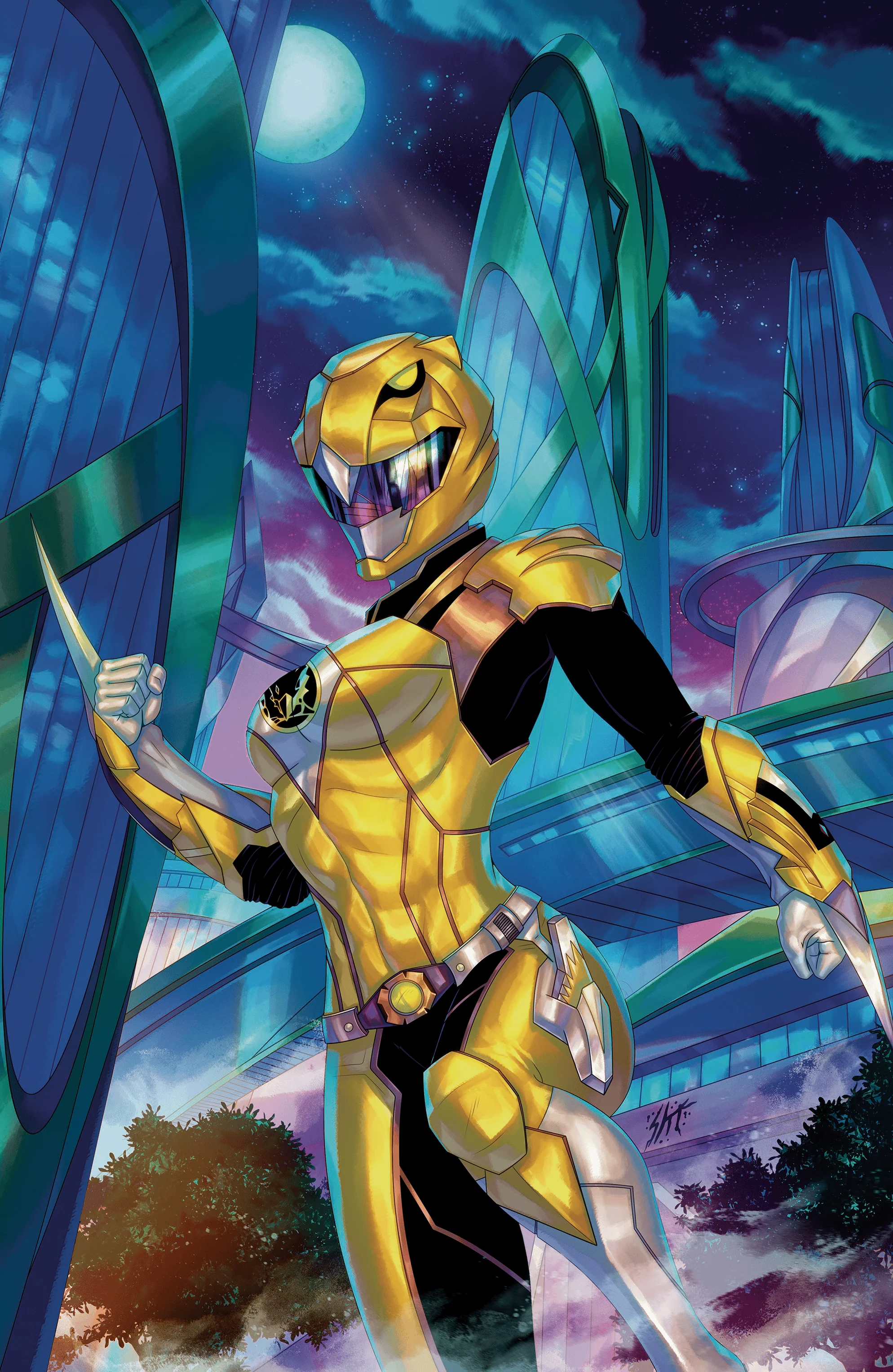 Power Rangers Prime #13 D 1:10 INCV (Full Art, Ellis)