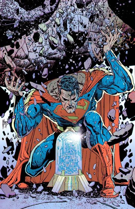 SUPERMAN UNLIMITED #8 CVR B GUILLEM MARCH CARD STOCK VAR