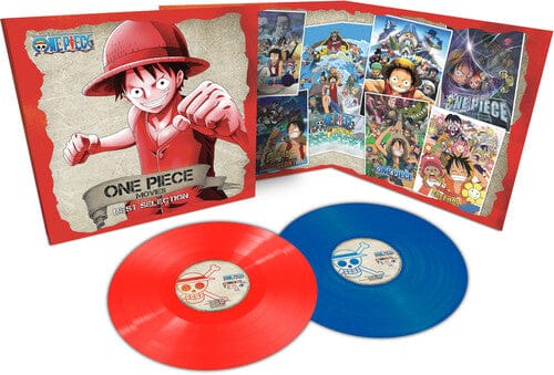 One Piece Movies Best Selection (Limited Edition, Colored Vinyl, Red, Blue, France - Import)