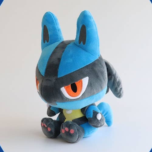 POKEMON BIG POP PLUSH - LUCARIO SIZE: 25 CM - Image 4