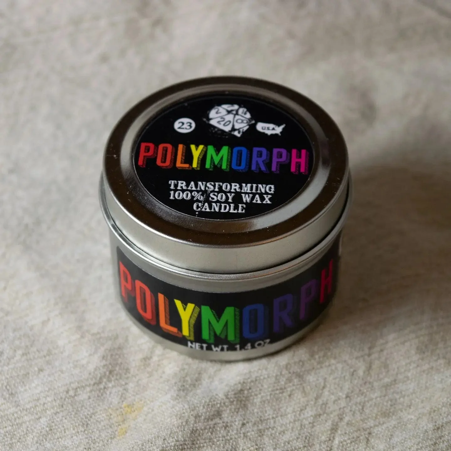 Polymorph Gaming Candle 8oz