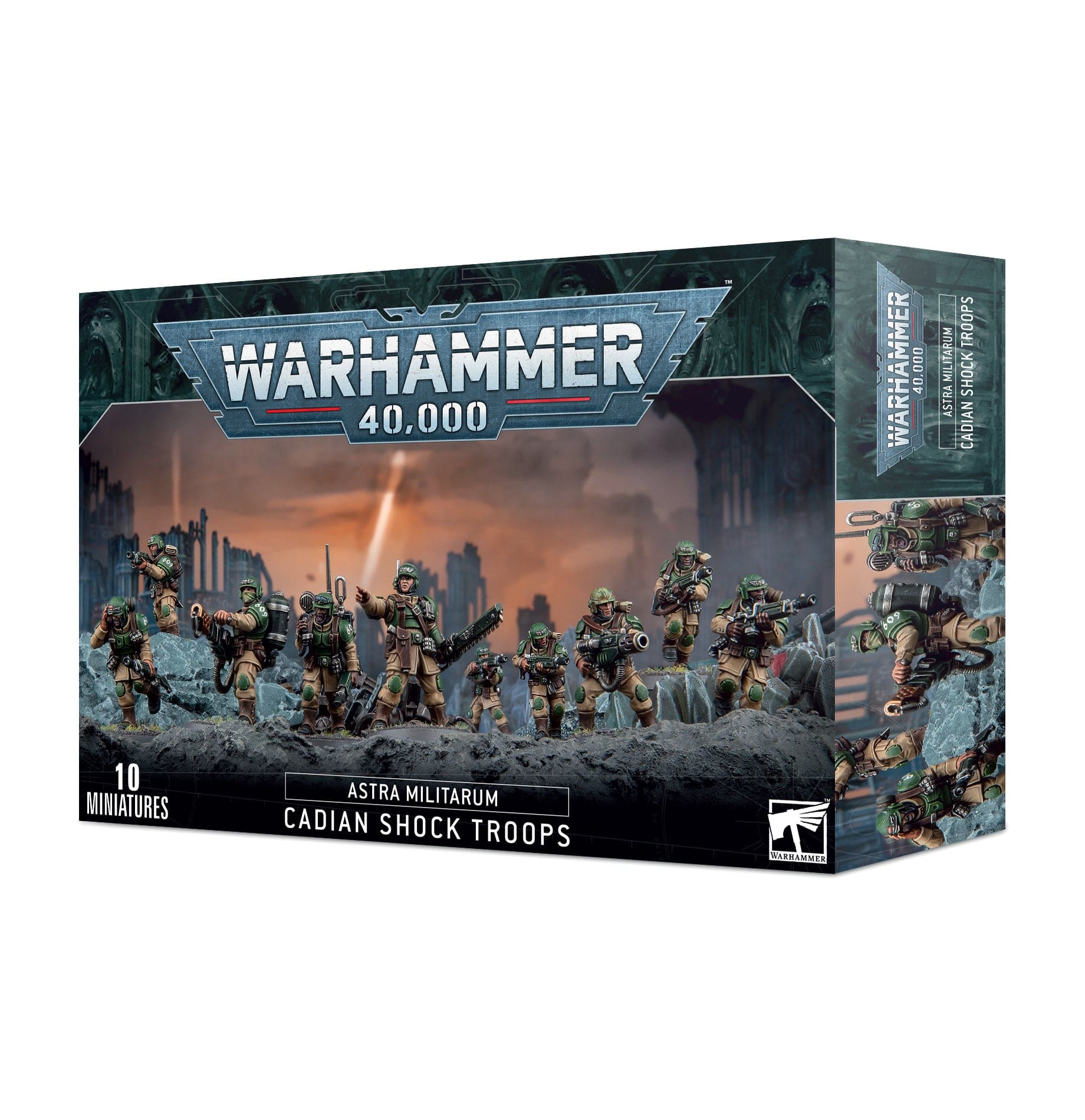 Warhammer - 40k: Astra Militarum - Cadian Shock Troops 9E