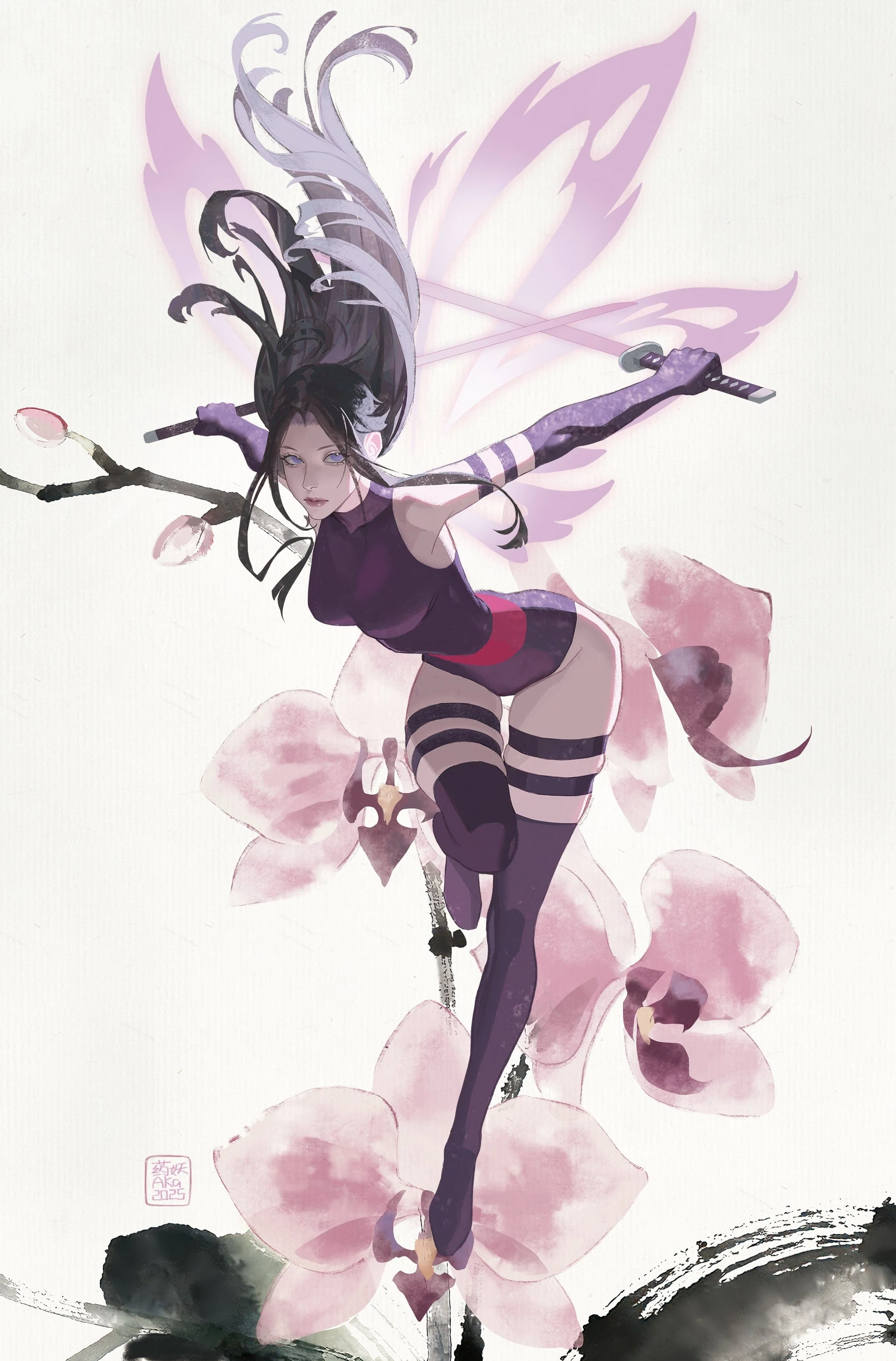 PSYLOCKE: NINJA #3 1:50 INCV AKA PSYLOCKE VIRGIN VARIANT