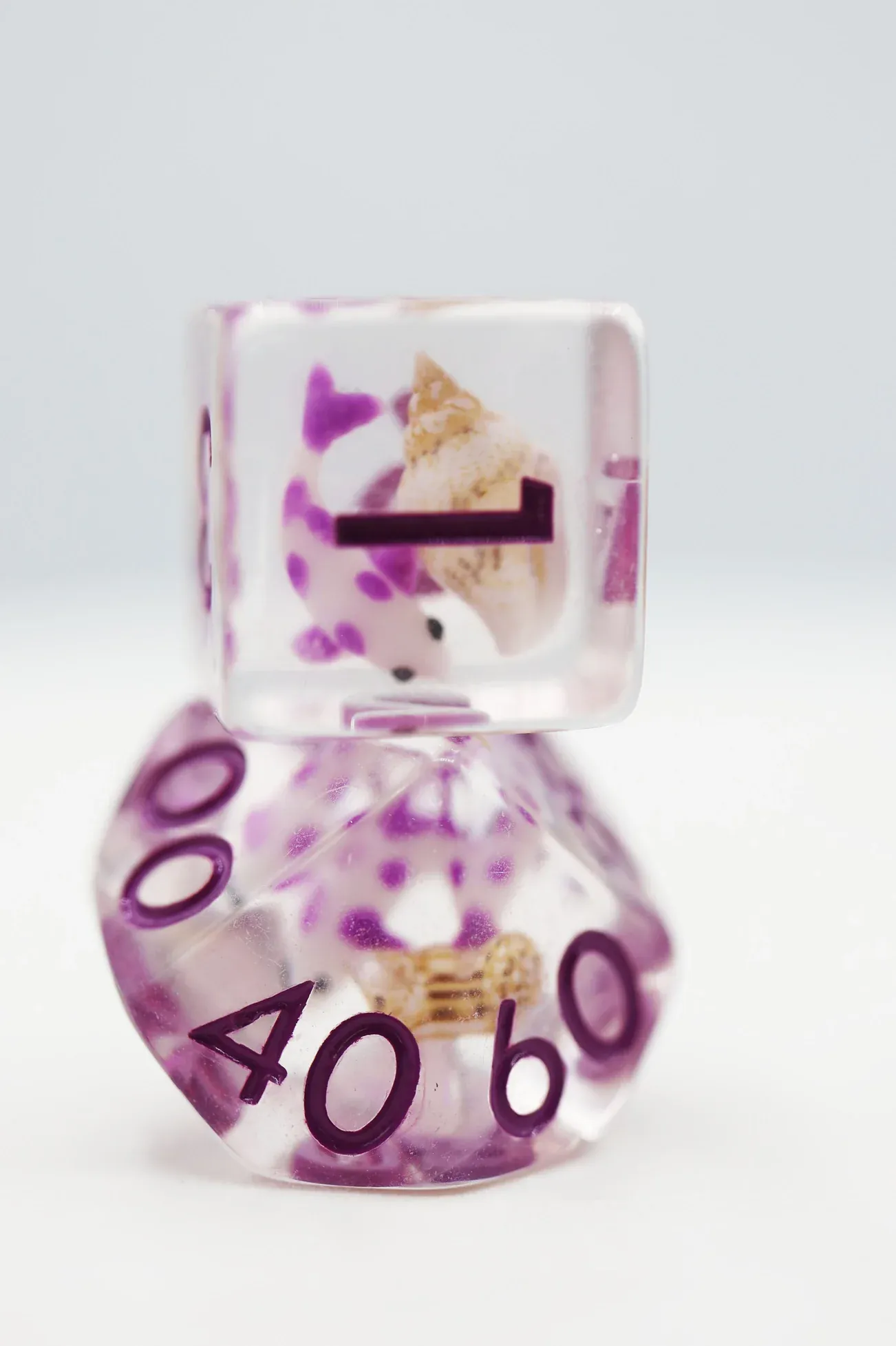 Purple Koi RPG Dice Set - Image 2