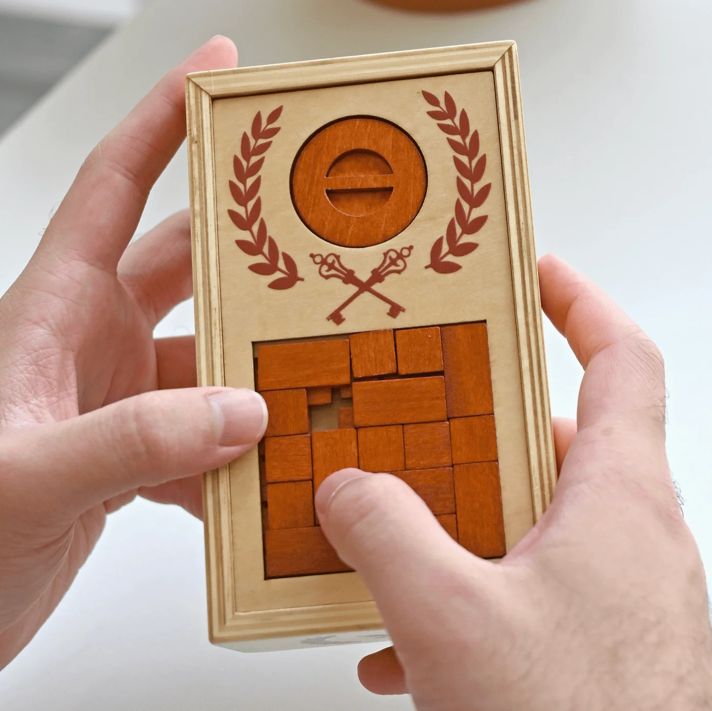 Roman Lock Box - Secret Gift Box Puzzle - Image 2