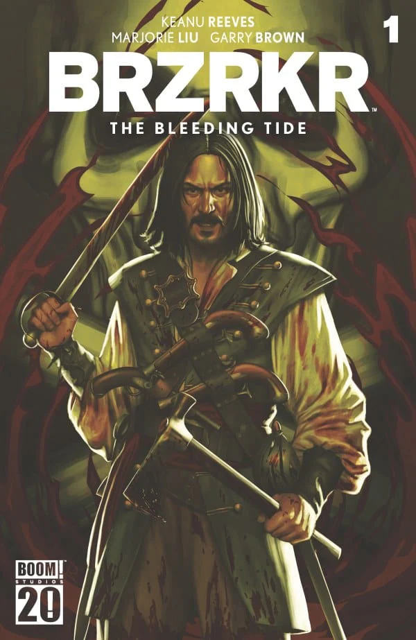 BRZRKR: The Bleeding Tide #1 E Variant (Dressed, Foil, Puebla)