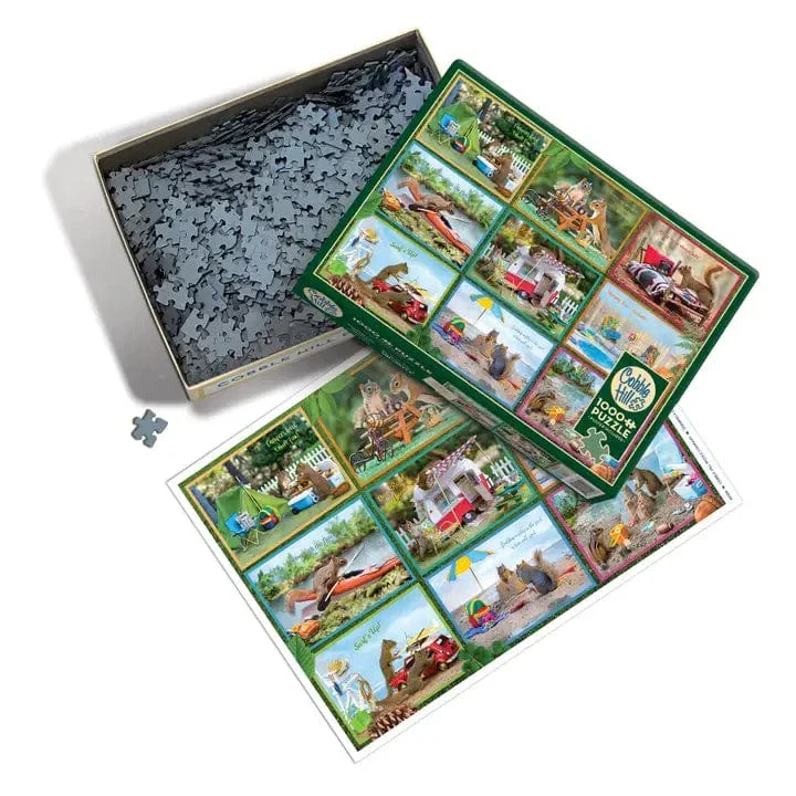 Squirrels On Vacation 1000pc Puzzle - Image 2