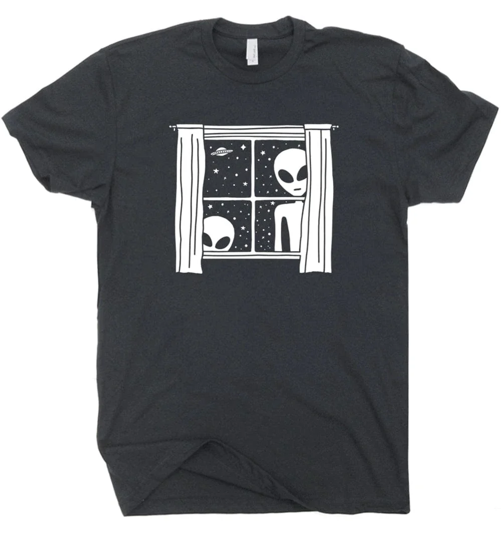 T-SHIRT: Alien Window Ufo