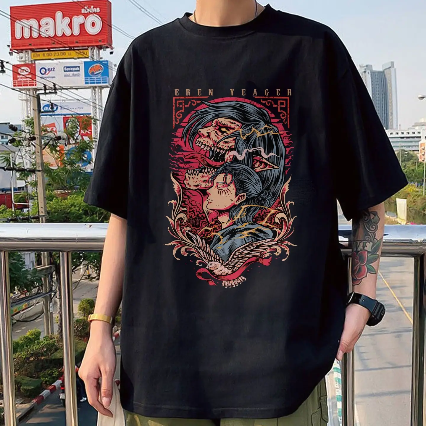 T-SHIRT: Attack on Titan - Eren Yeager
