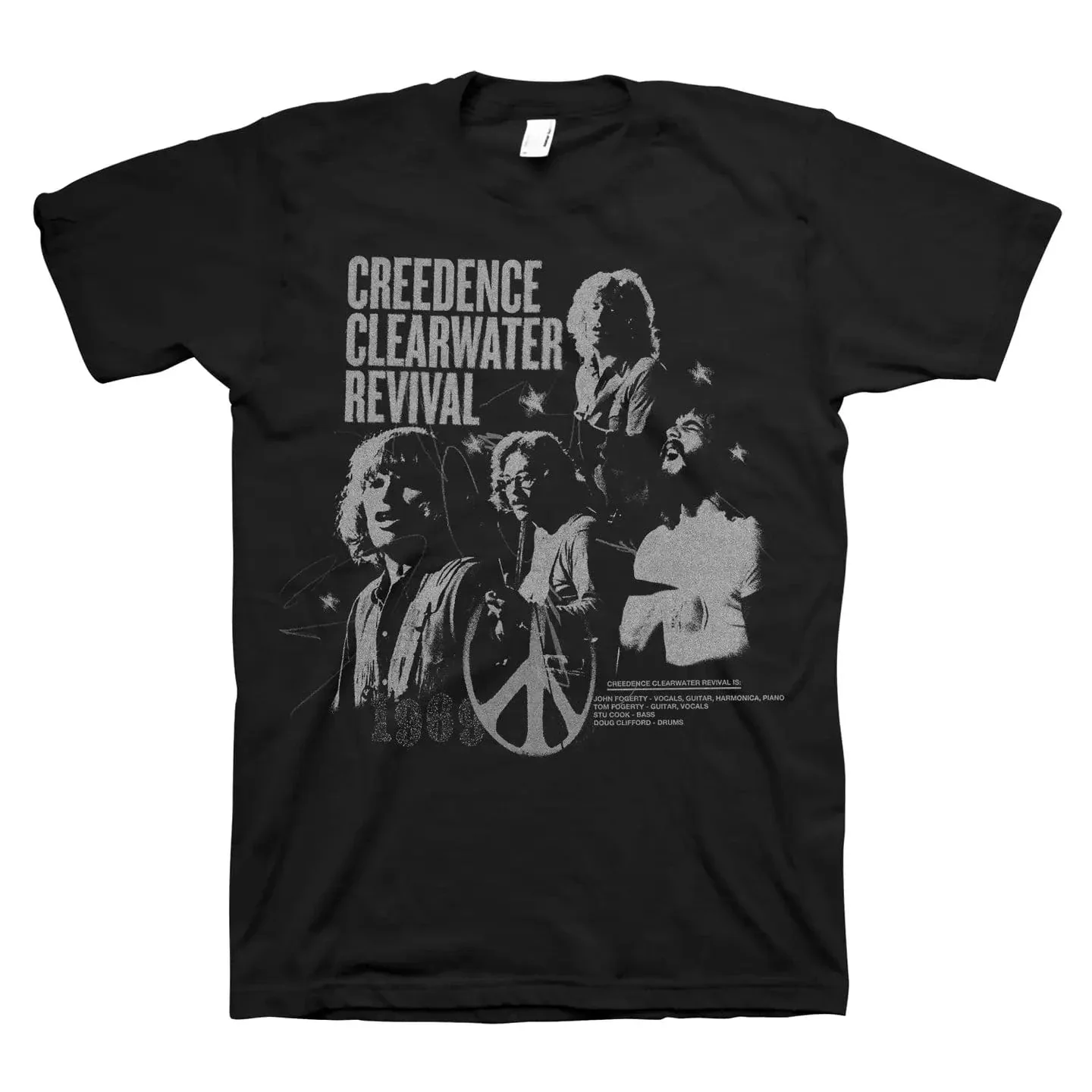 T-SHIRT: Creedence Clearwater Revival - Peace Punk