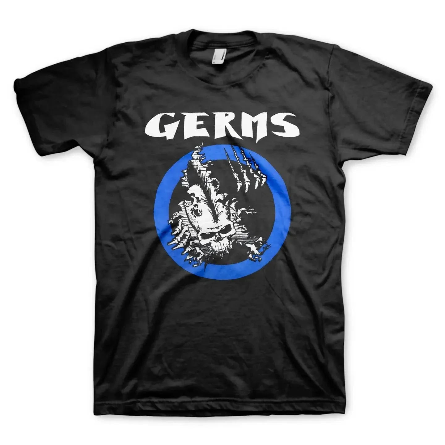 T-SHIRT: Germs - Mohawk Skull