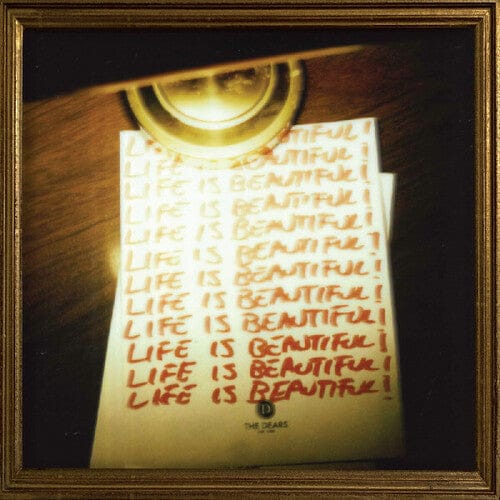 The Dears - Life Is Beautiful! Life Is Beautiful! Life Is Beautiful! (Colored Vinyl, Gold, Sticker)