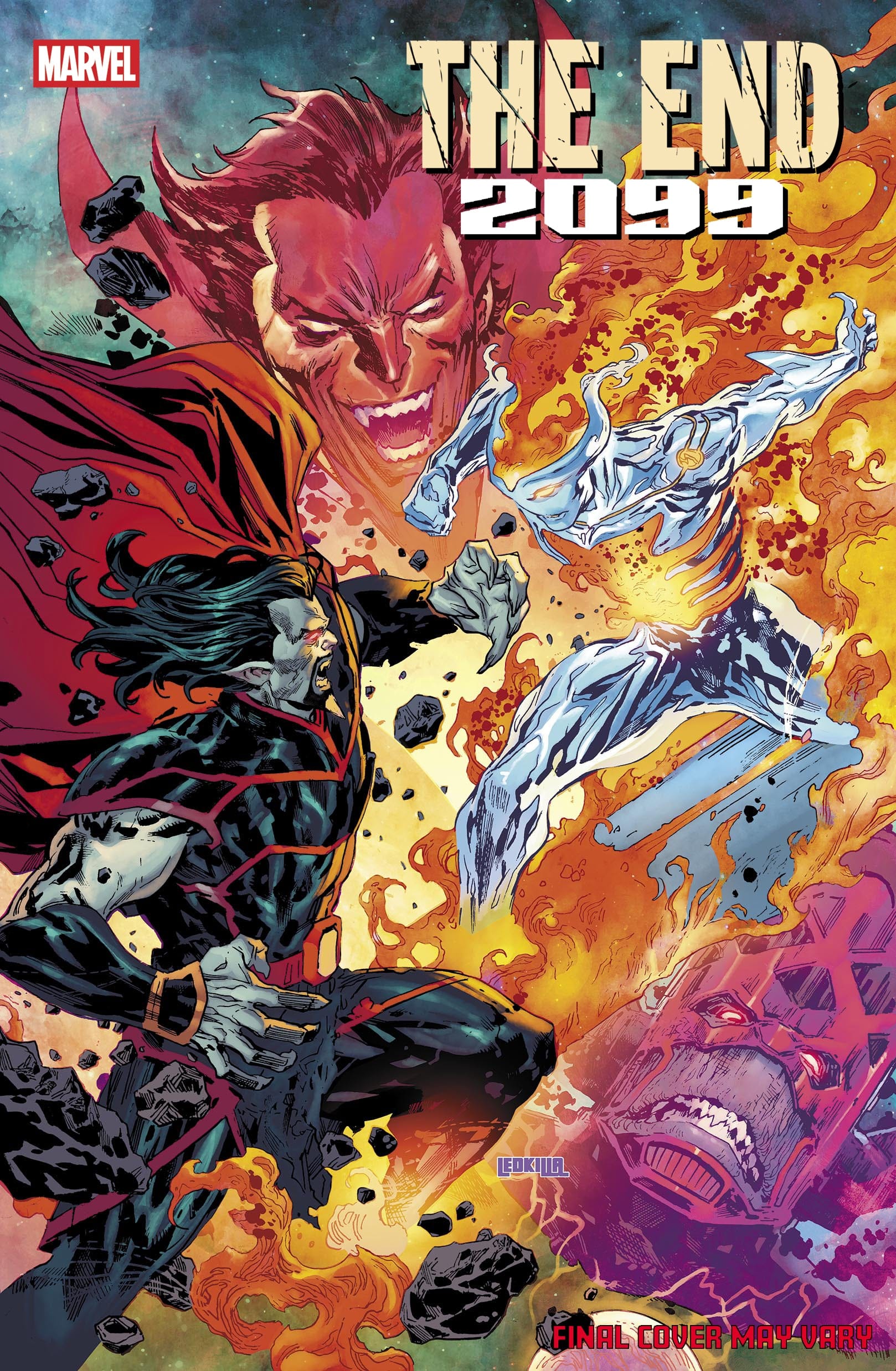 THE END 2099 #5 KEN LASHLEY BATTLE VARIANT