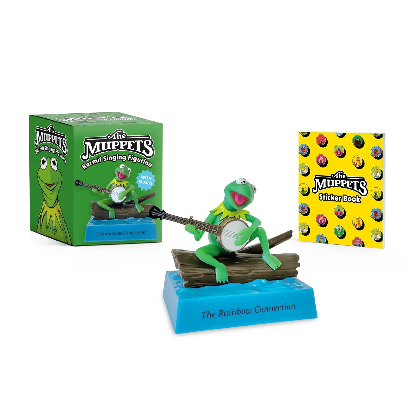 The Muppets: Kermit Singing Figurine [Mini Kit]