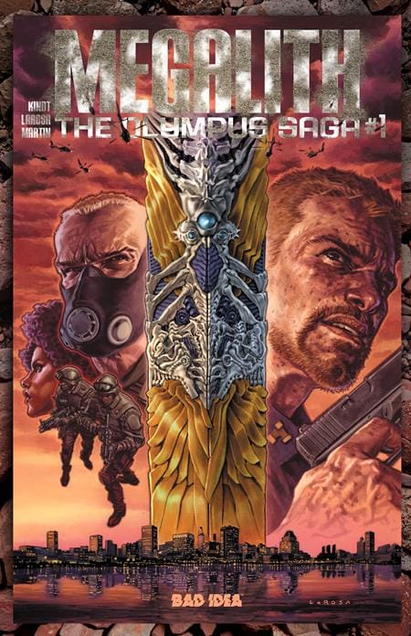 OLYMPUS SAGA MEGALITH #1 (OF 4) CVR AL INC 1:250 LEWIS LAROSA METEORITE VAR