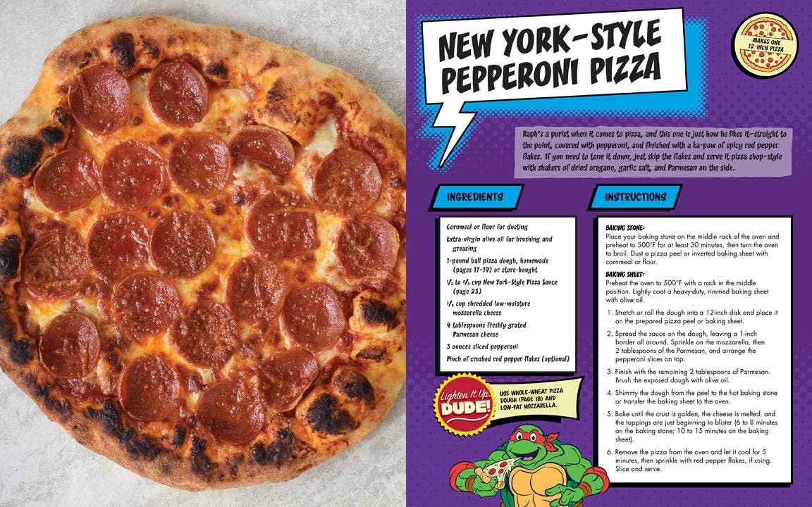 The Teenage Mutant Ninja Turtles Pizza Cookbook - Image 4