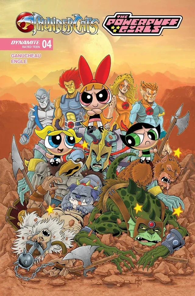 THUNDERCATS POWERPUFF GIRLS #4 CVR C