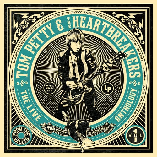 Tom Petty & The Heartbreakers - The Live Anthology: From The Vaults Vol. 1 (BF25 EX) (RSD Exclusive, Colored Vinyl, Turquoise, Numbered, Foil Embossed / Foil Stamped) (BF RSD2025)
