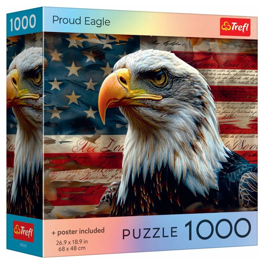 Trefl Red: 1000pc Jigsaw - Proud Eagle