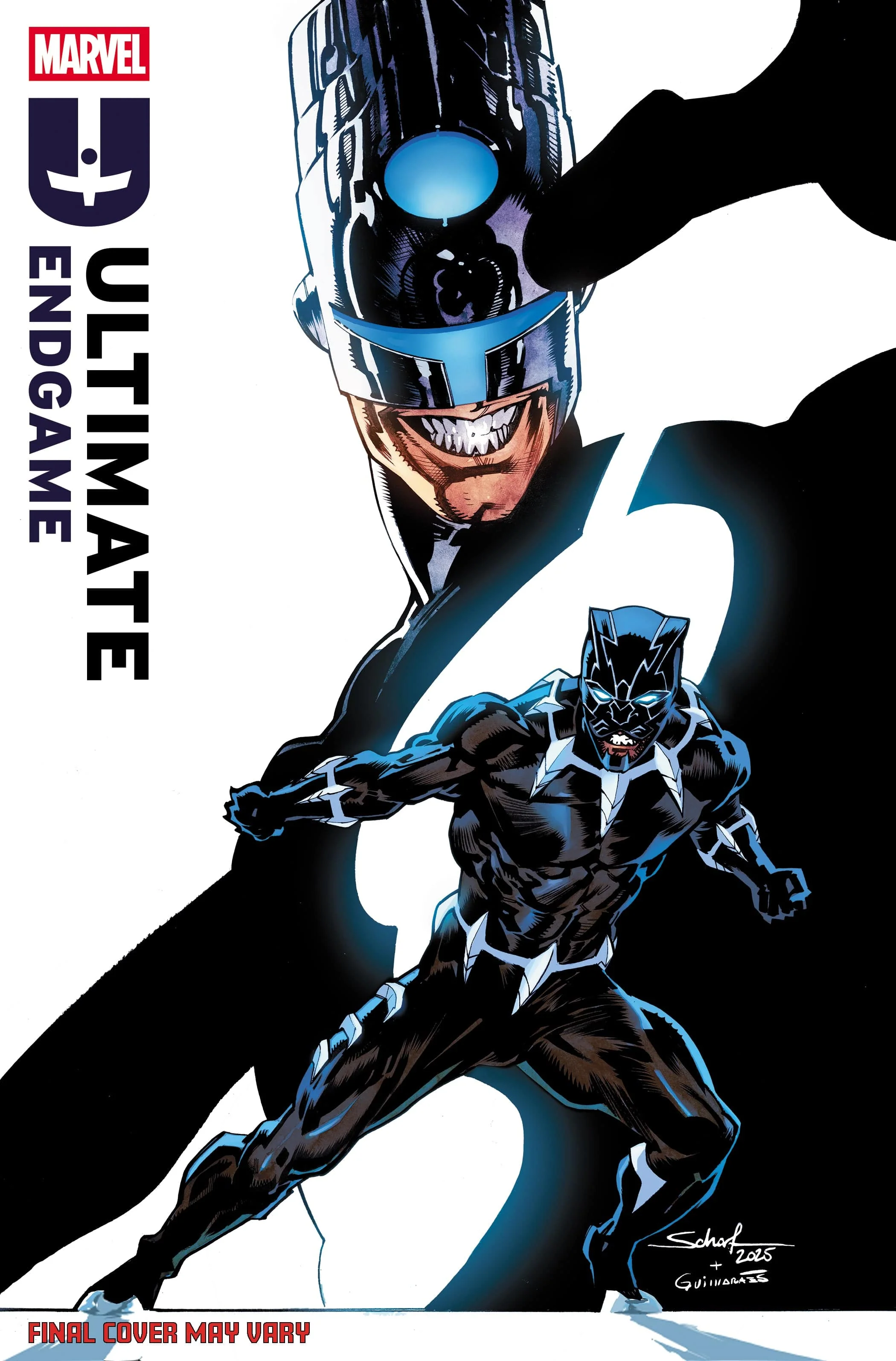 ULTIMATE ENDGAME #3 JONAS SCHARF BLACK PANTHER VARIANT