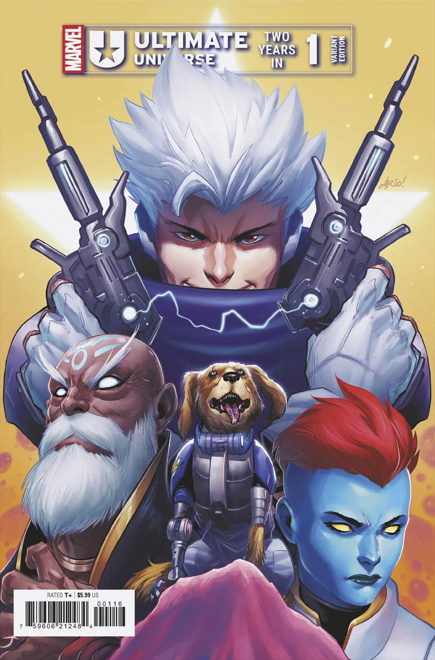 ULTIMATE UNIVERSE: TWO YEARS IN #1 1:25 INCV ARIO ANINDITO VARIANT