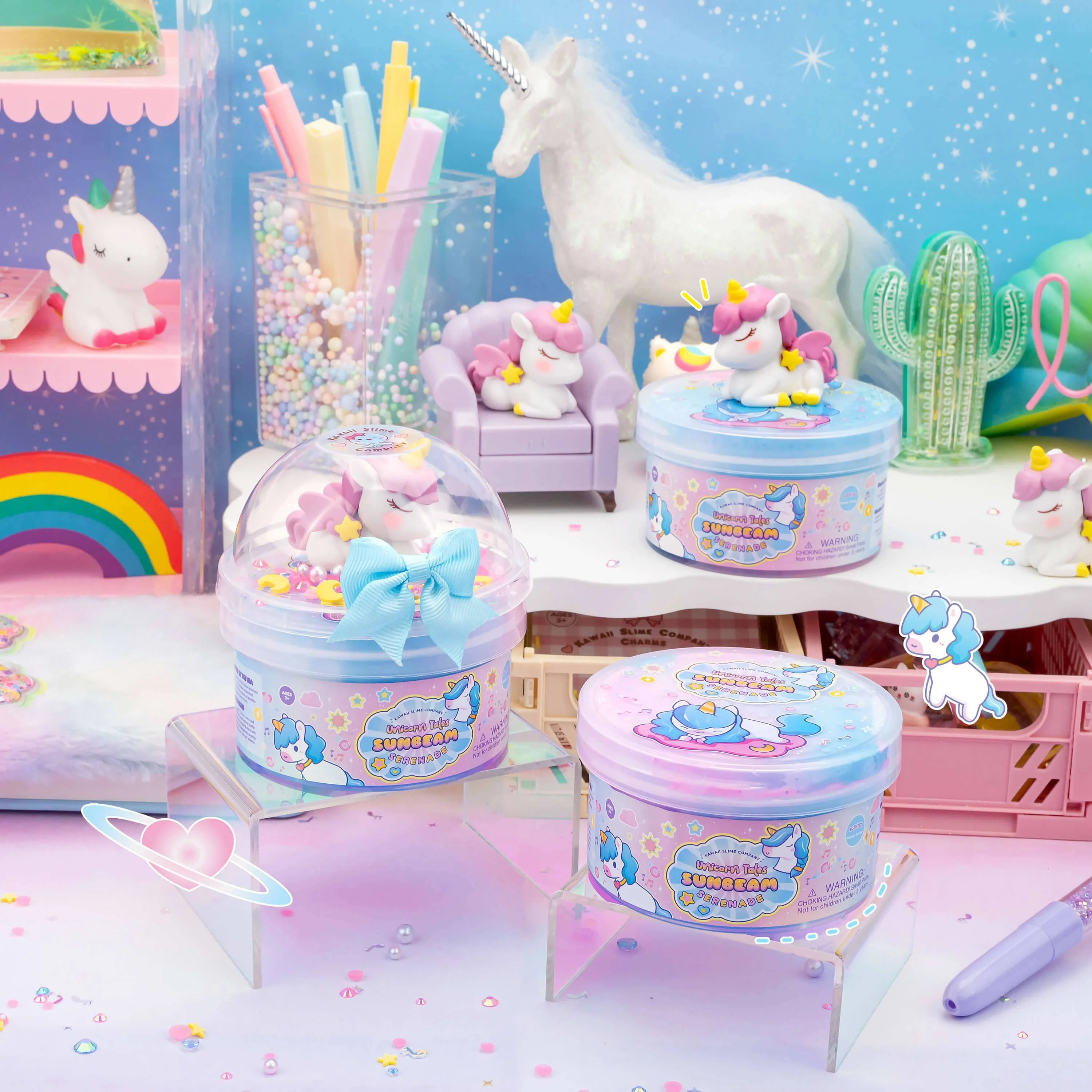 Unicorn Tales Sunbeam Serenade Butter Slime - Image 4