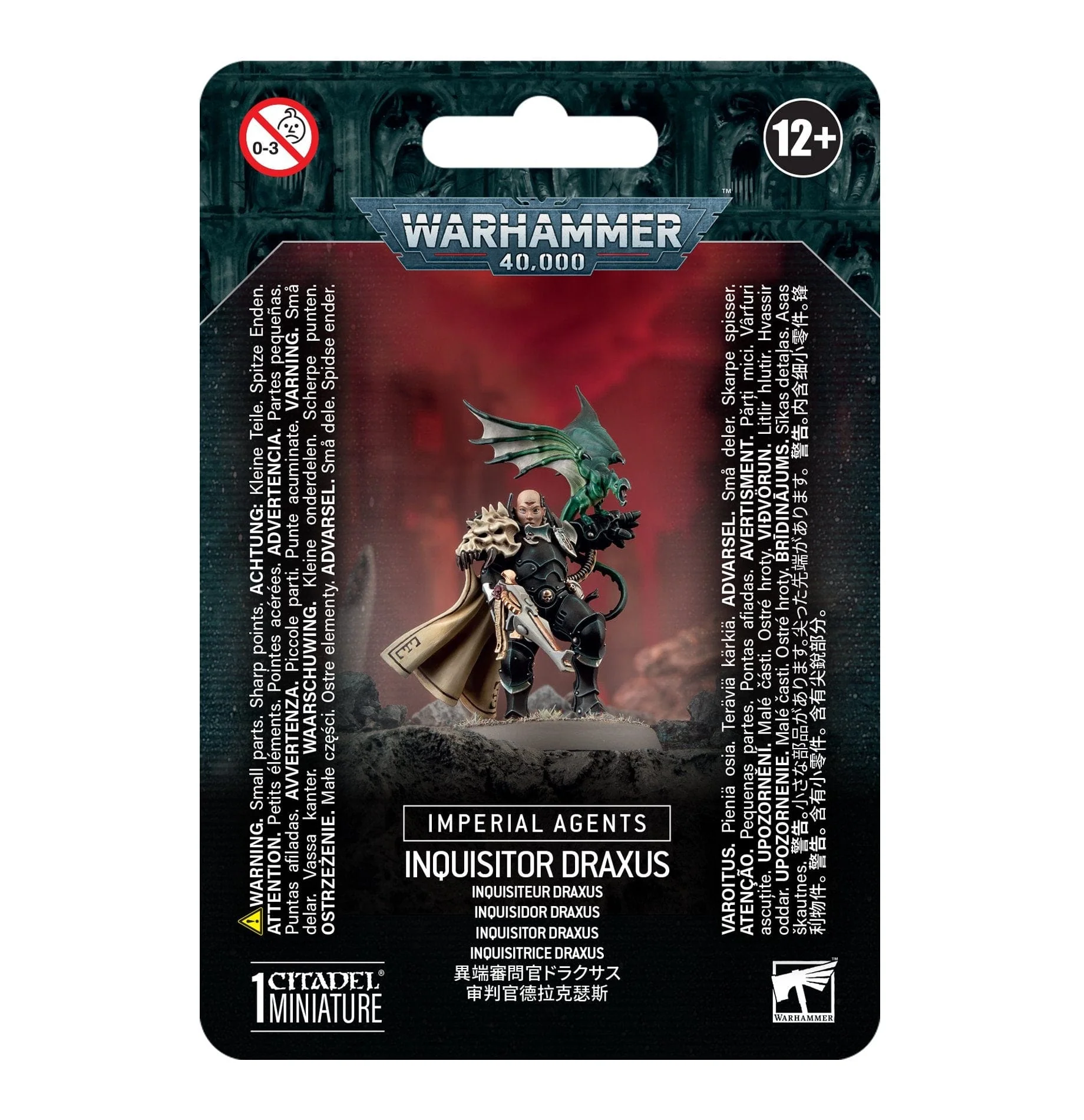 Warhammer 40K - IMPERIAL AGENTS: INQUISITOR DRAXUS