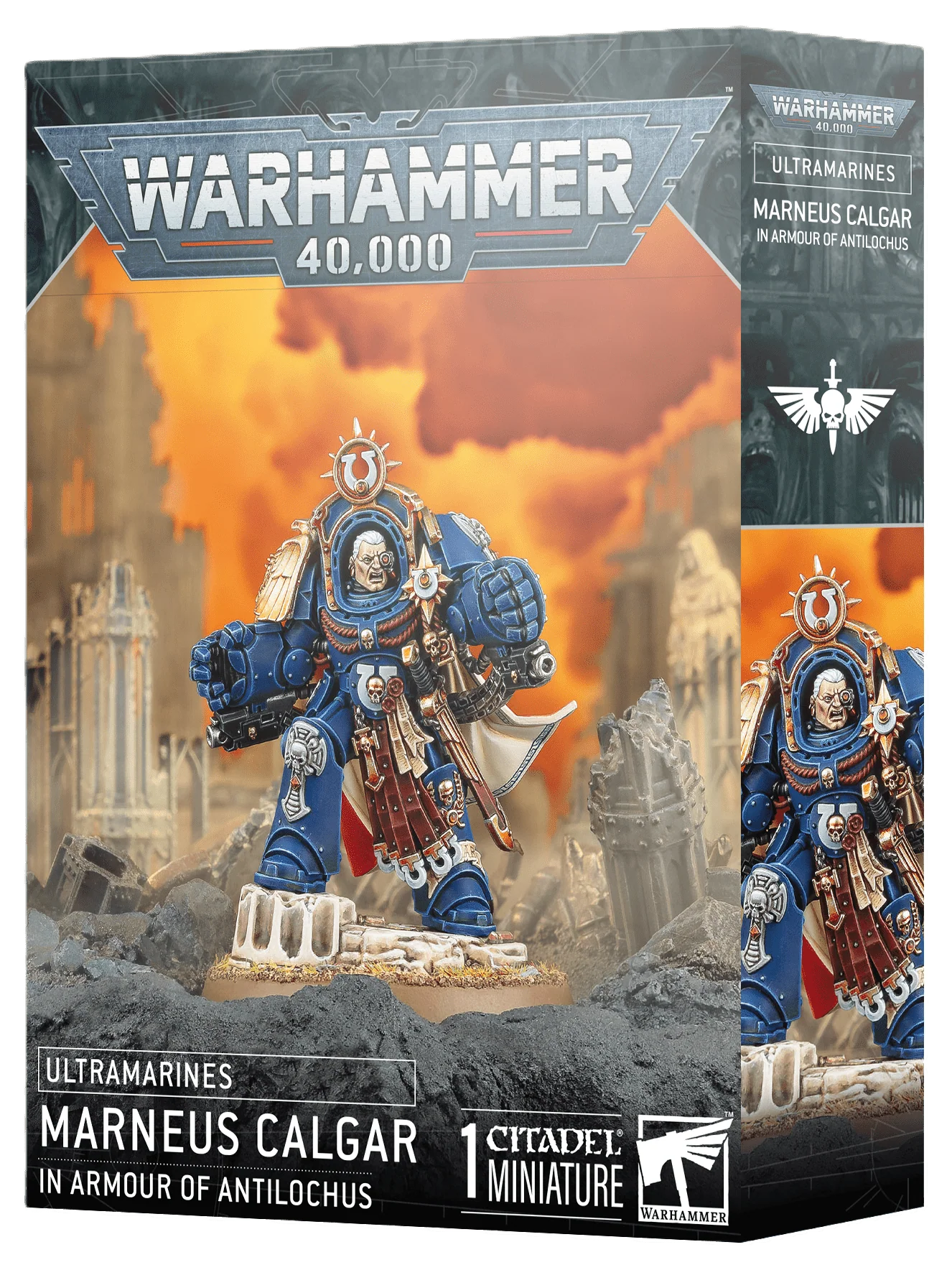 Warhammer 40k - Ultramarines: Marneus Calgar in Armour of Antilochus