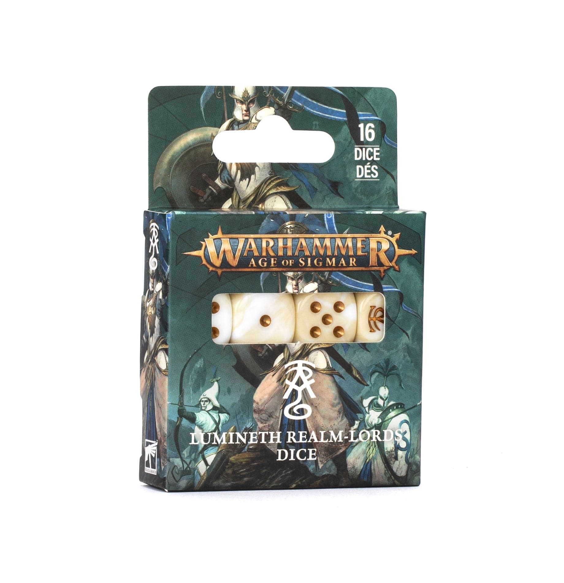 Warhammer Age of Sigmar: Lumineth Realm Lords Dice