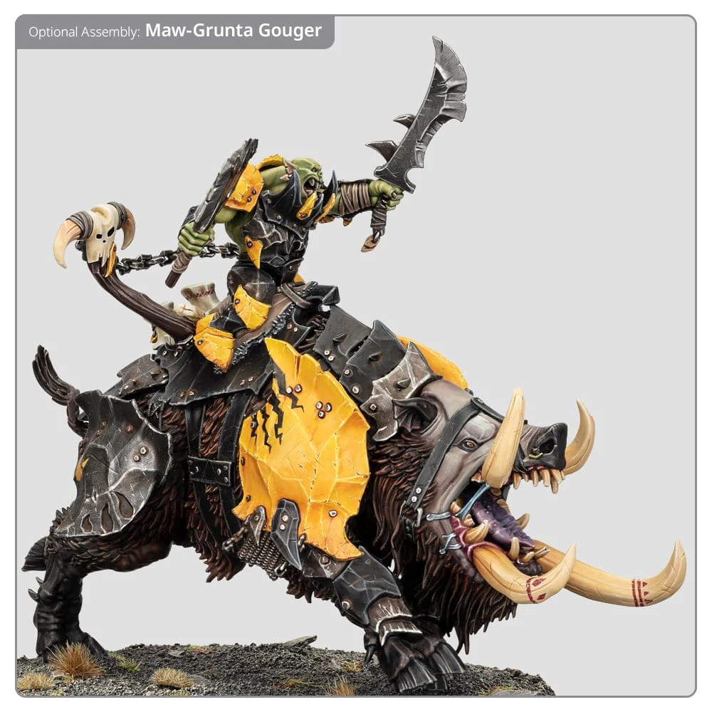 Warhammer Age of Sigmar - Orruk Warclans: Tuskboss on Maw-Grunta - Image 3