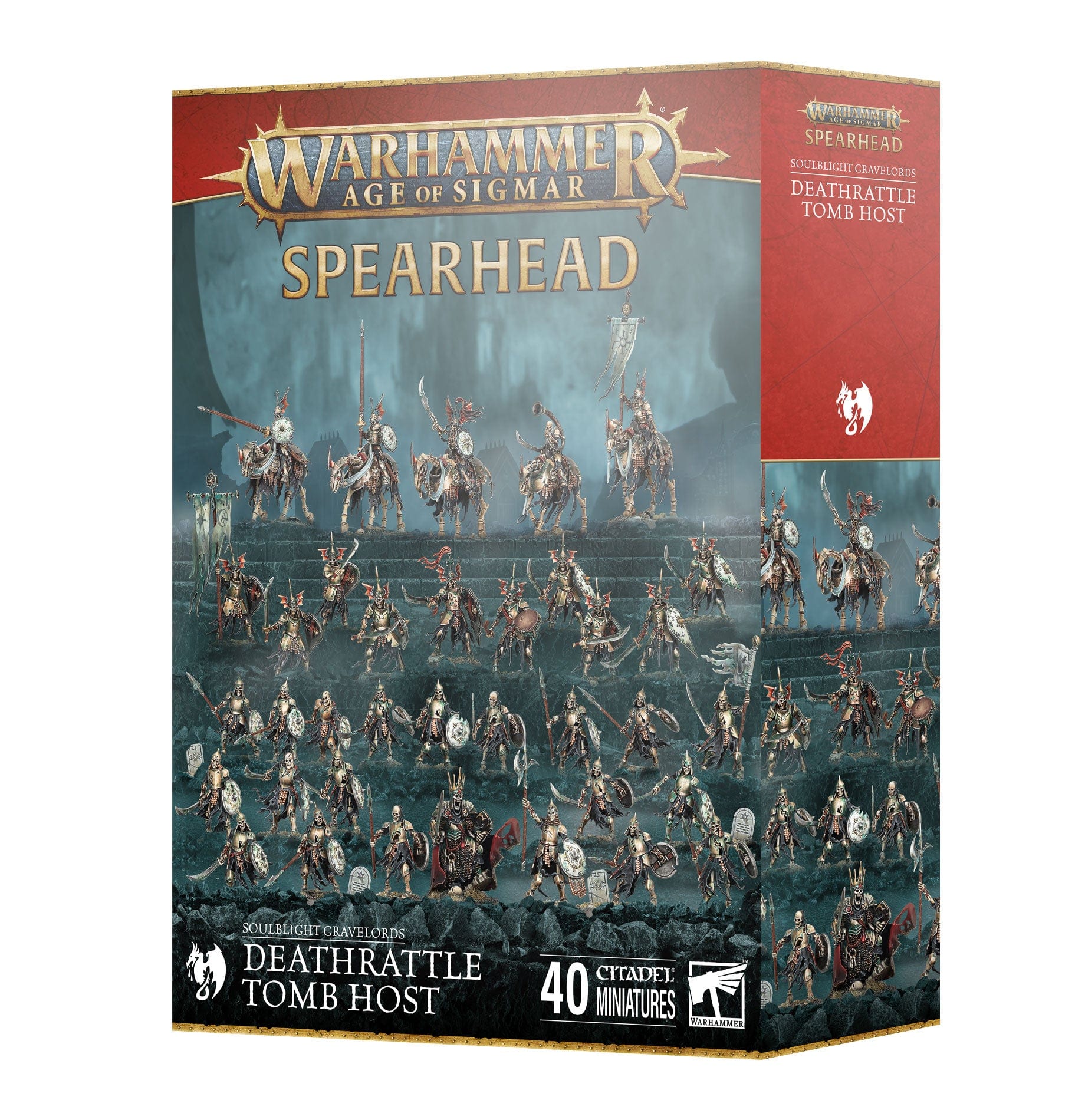 Warhammer Age of Sigmar Spearhead: Soulblight Gravelords - Deathrattle Tomb Host