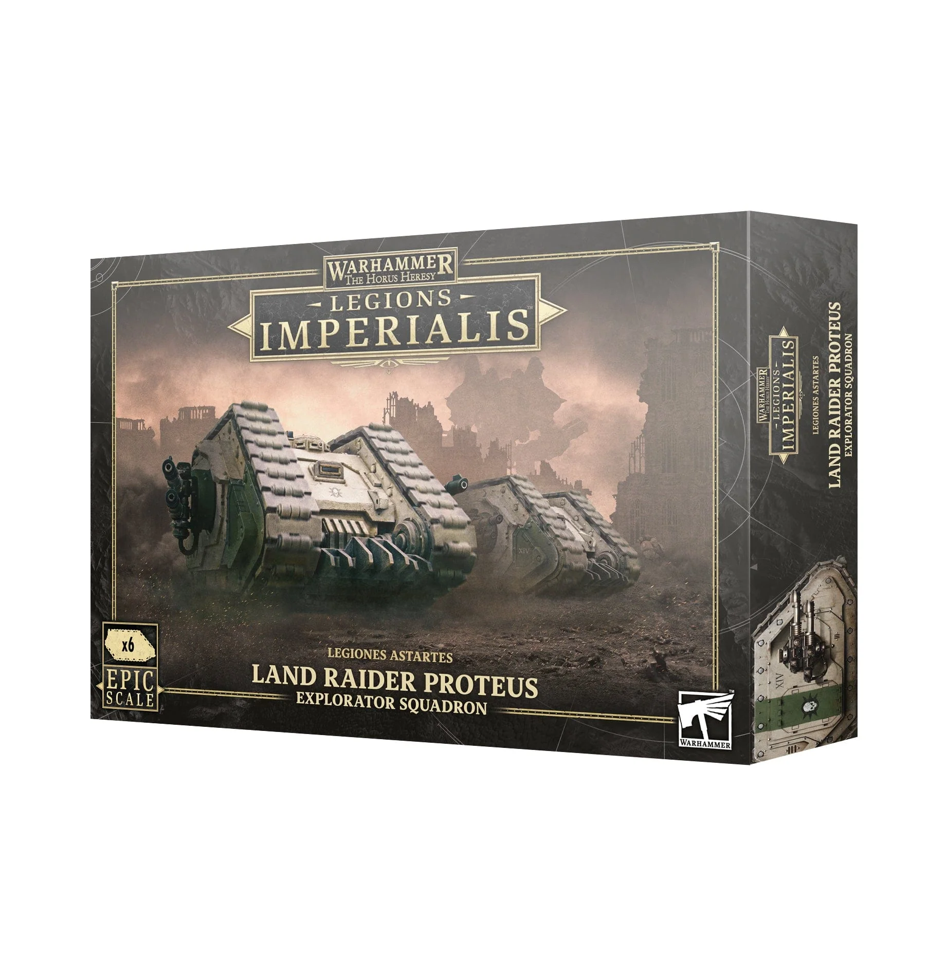 Warhammer - Horus Heresy - Legion Imperialis: Land Raider Proteus Explorator Squadron