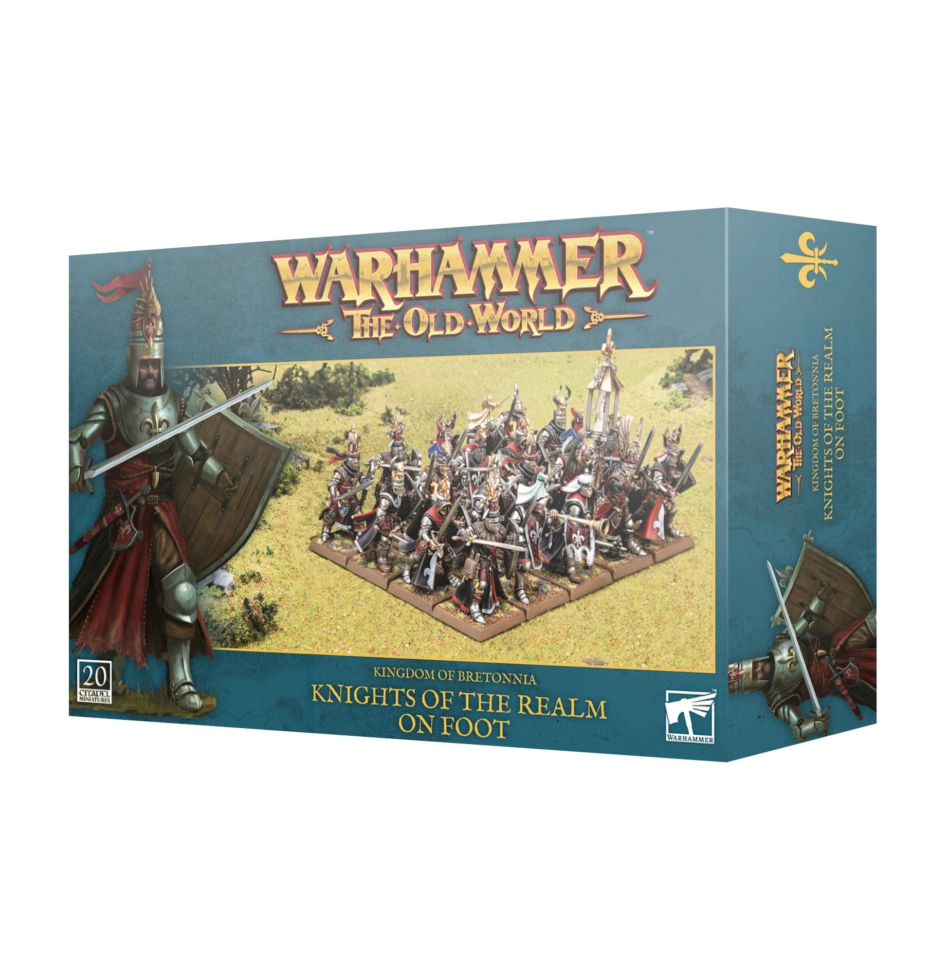 Warhammer - The Old World - Kingdom of Bretonnia: Knights of the Realm on Foot