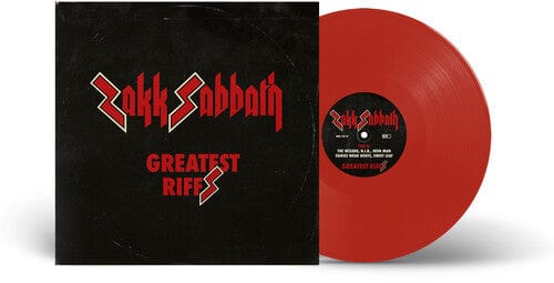 Zakk Sabbath - Greatest Riffs (Colored Vinyl, Red, 140 Gram Vinyl, Indie Exclusive, Limited Edition)